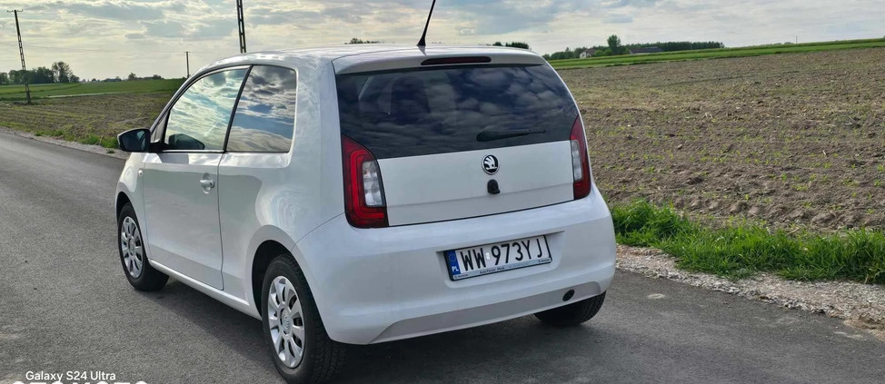 Skoda Citigo cena 16500 przebieg: 271000, rok produkcji 2018 z Płońsk małe 56